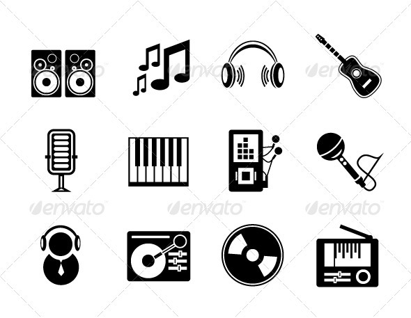 Music Vector Icons