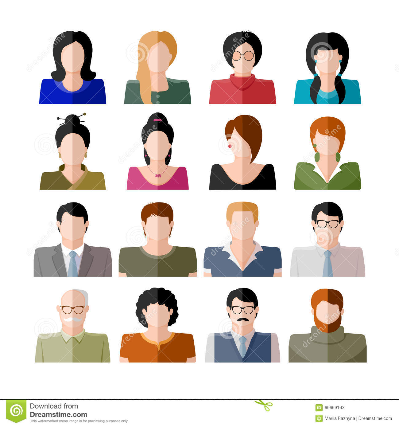 People Icon Set