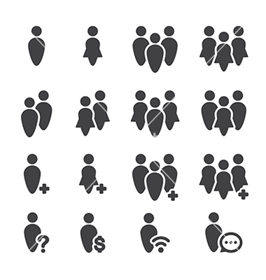 People Icon Set