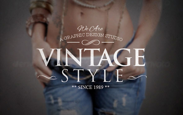 PSD Vintage Badges Template PSD Vintage Badges Template