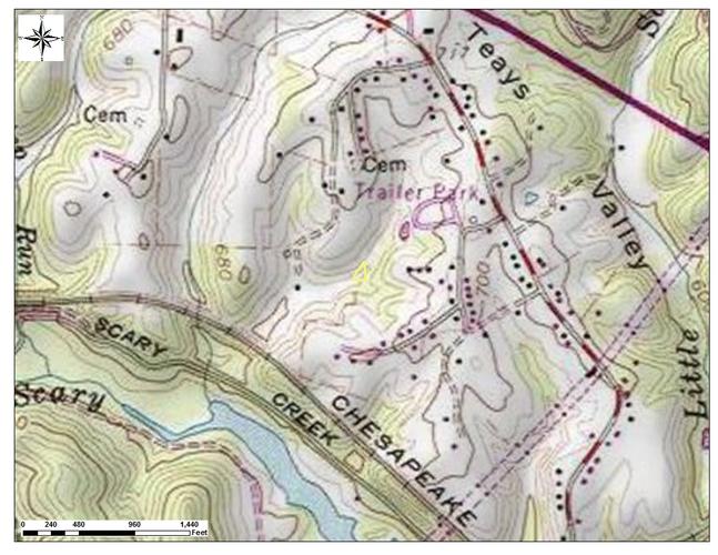 Putnam County West Virginia Map