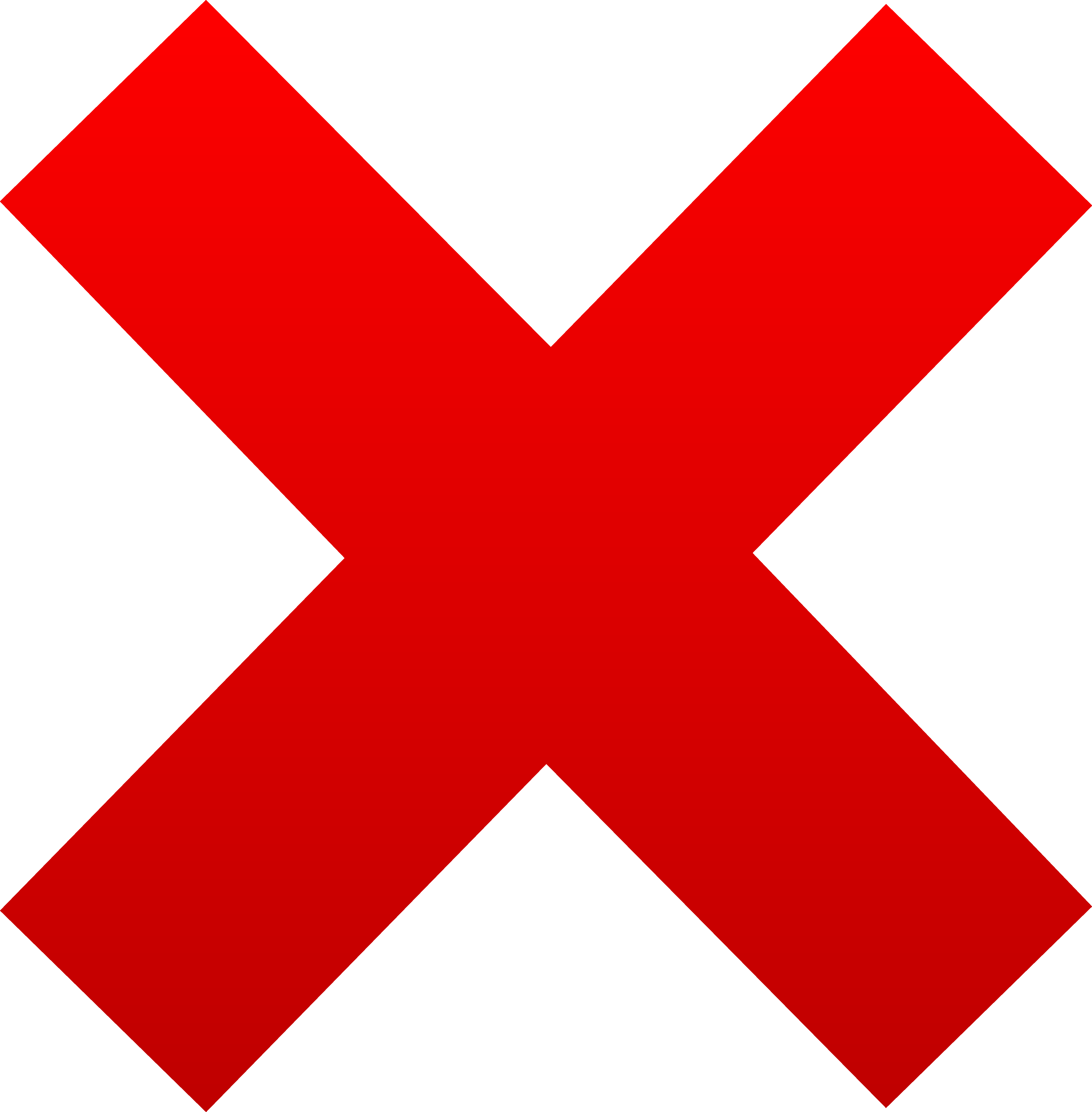 Red X Symbol Red X Symbol