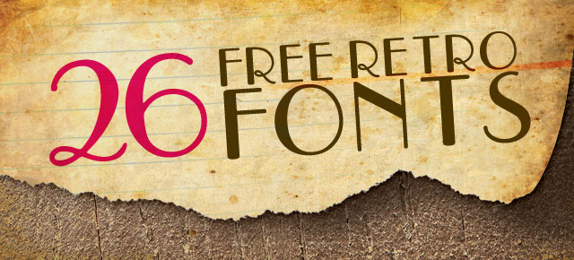 Retro Vintage Fonts Free Retro Vintage Fonts Free