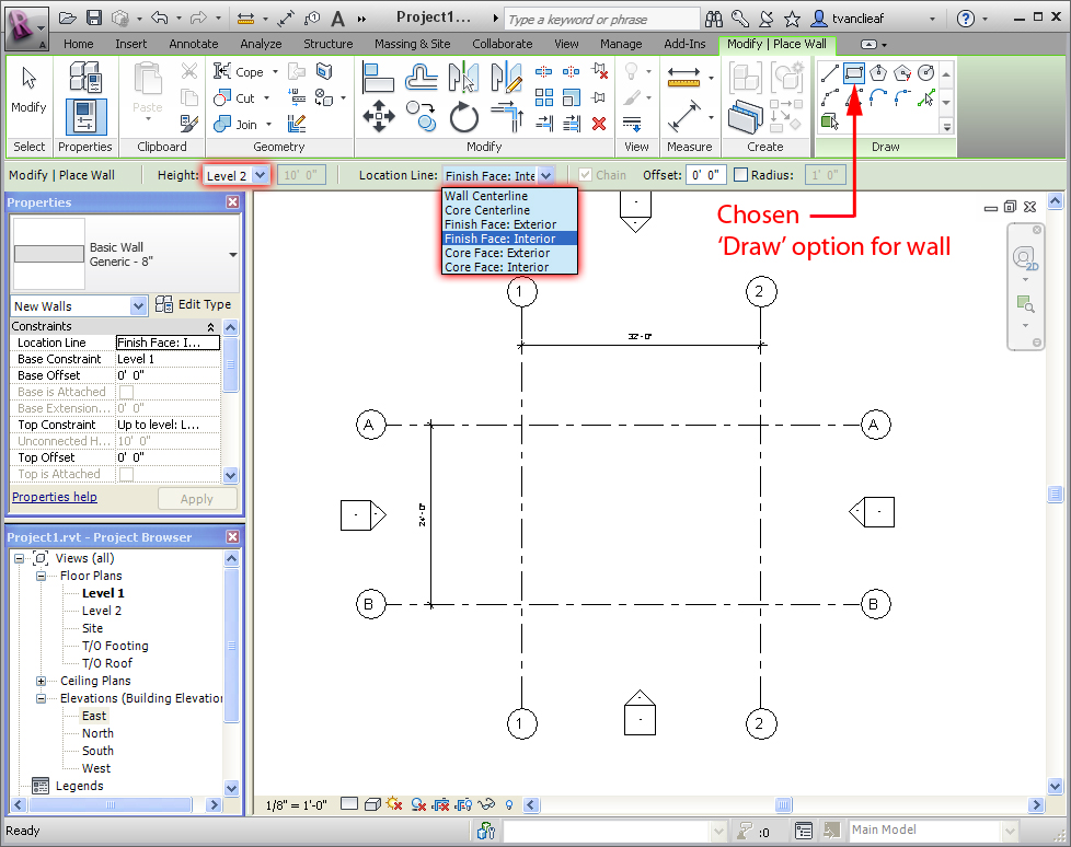 Revit View Control Bar