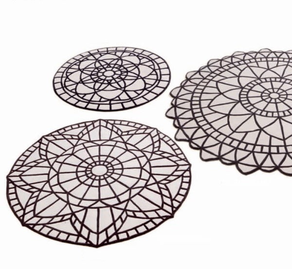 Round Geometric Pattern Rugs Round Geometric Pattern Rugs