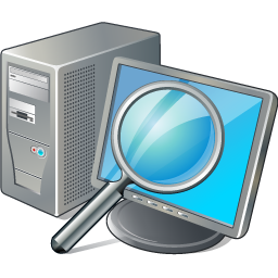 Search Computer Icon