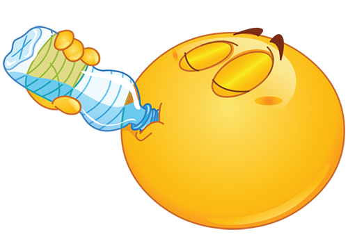 Smiley Drinking Water Smiley Drinking Water