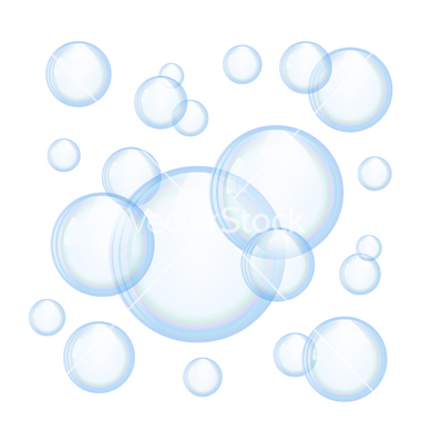Soap Bubbles Vector