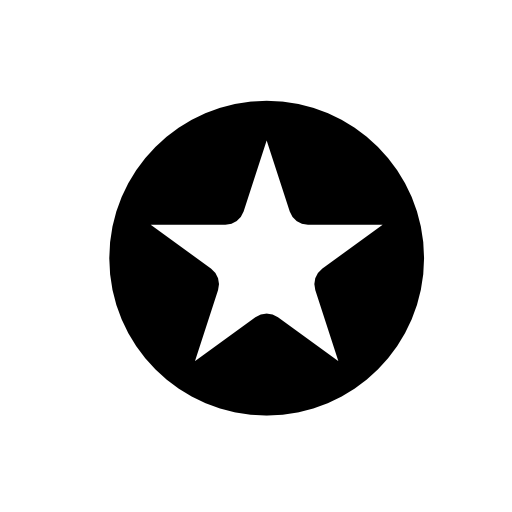 Star Vector Button Icon