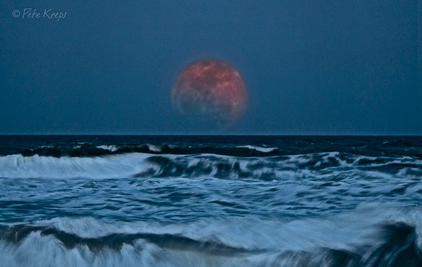 Super Full Moon Over Water Super Full Moon Over Water