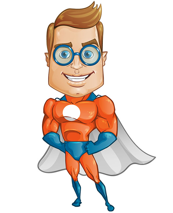 Superhero Vector Character