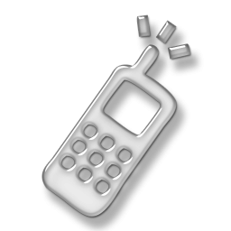 Transparent Cell Phone Icon