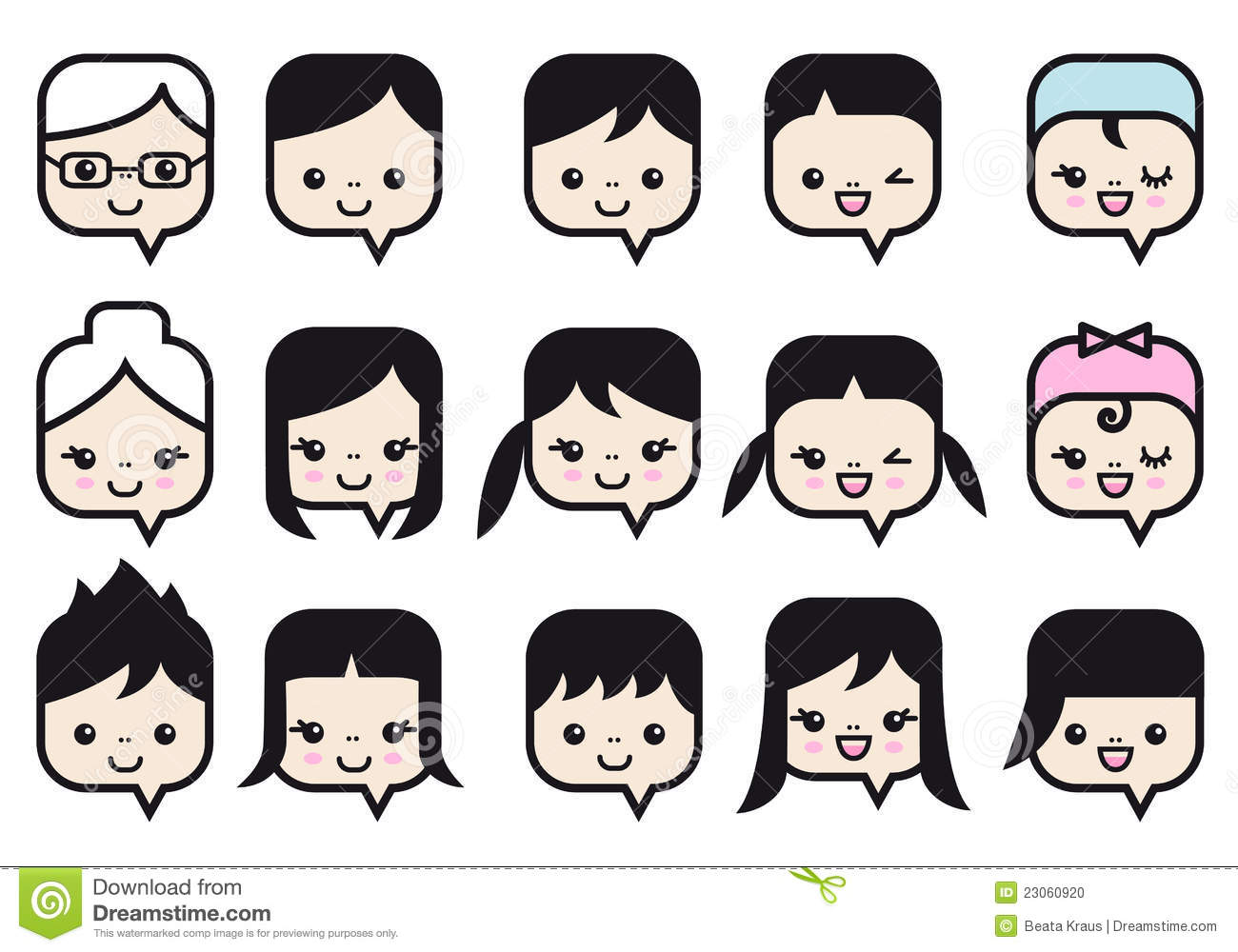 Vector People Icons