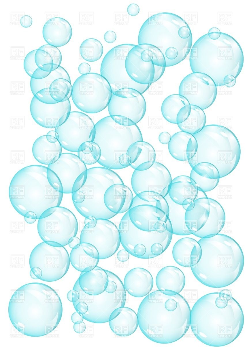 Vector Soap Bubbles Clip Art