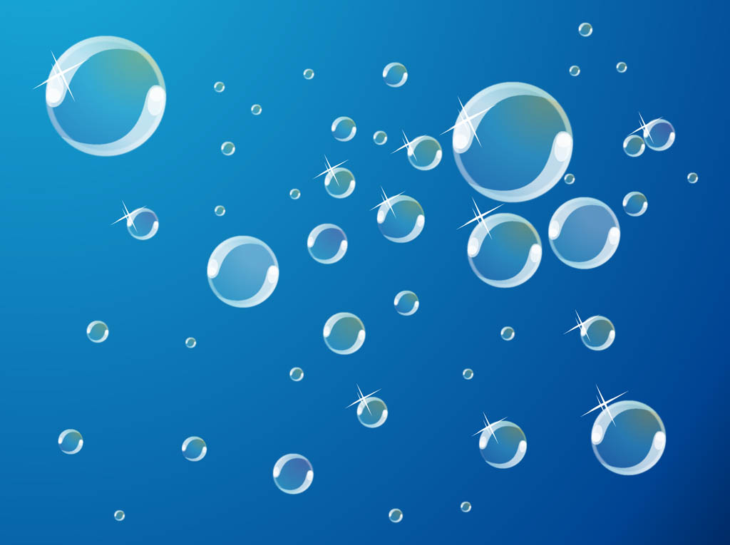 Vector Soap Bubbles Clip Art