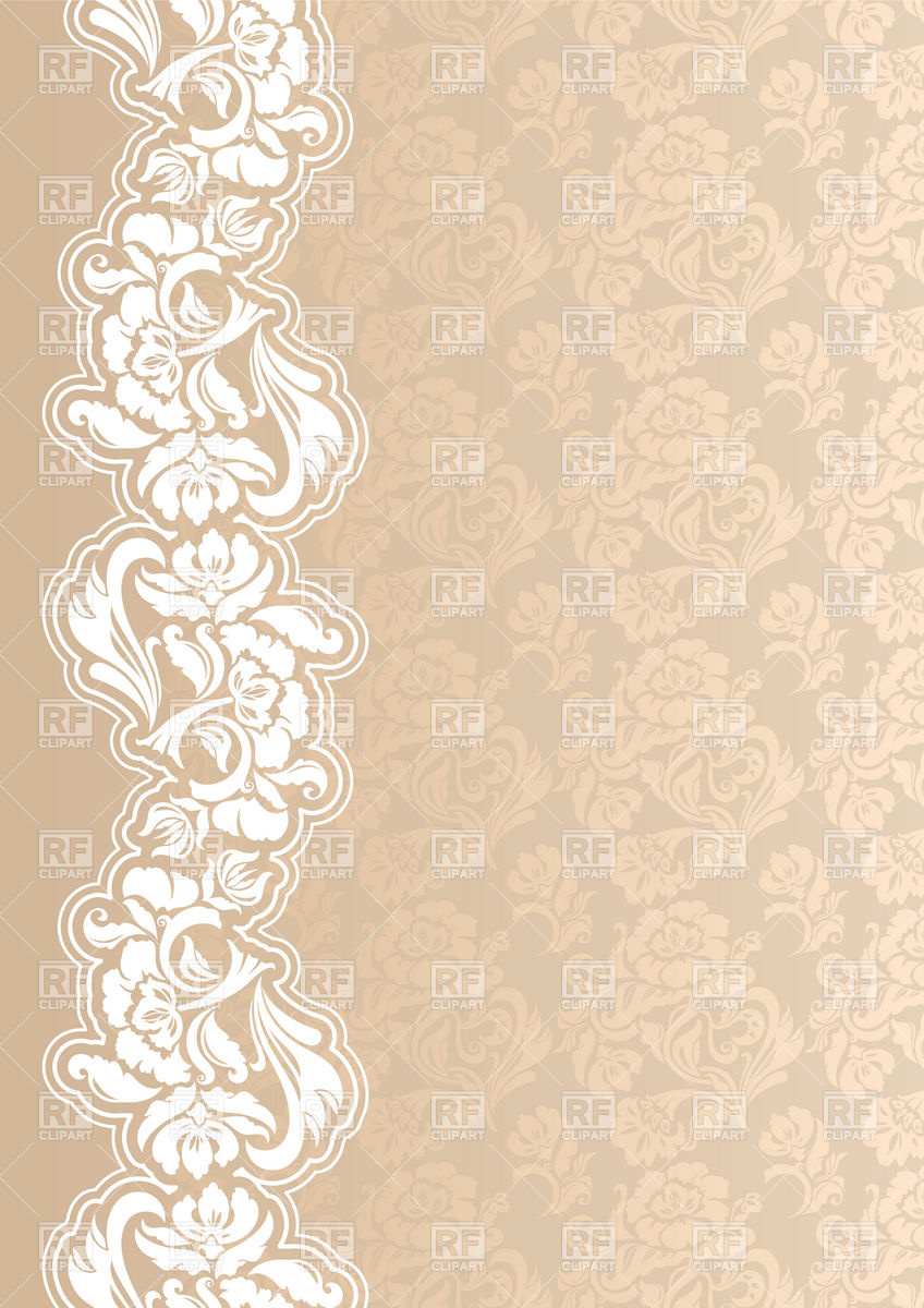 Victorian Floral Border