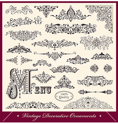 Victorian Flourish Vector Free Victorian Flourish Vector Free