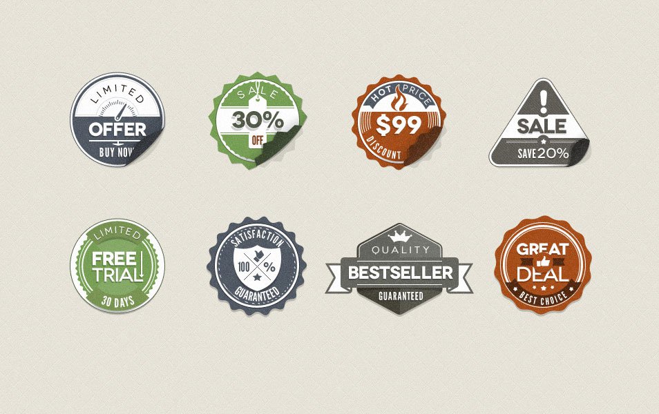 Vintage Badge PSD