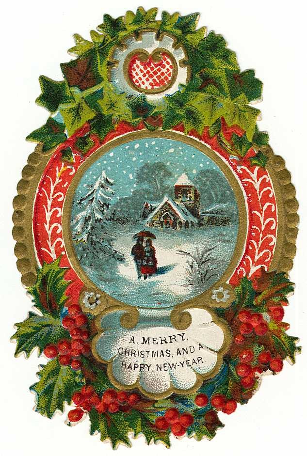 Vintage Christmas Clip Art Free