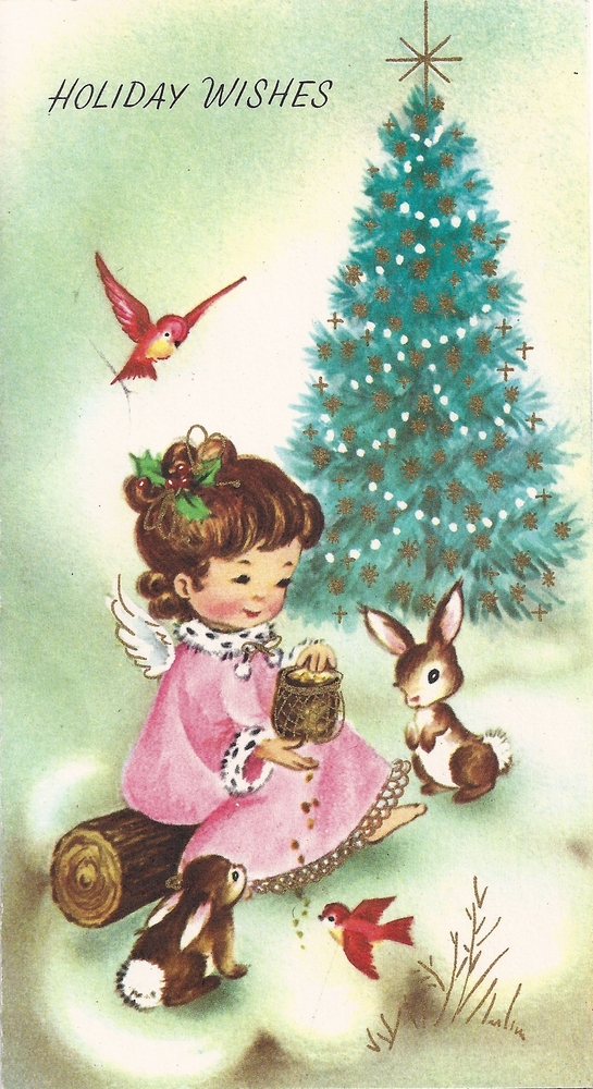 Vintage Christmas Holiday Clip Art