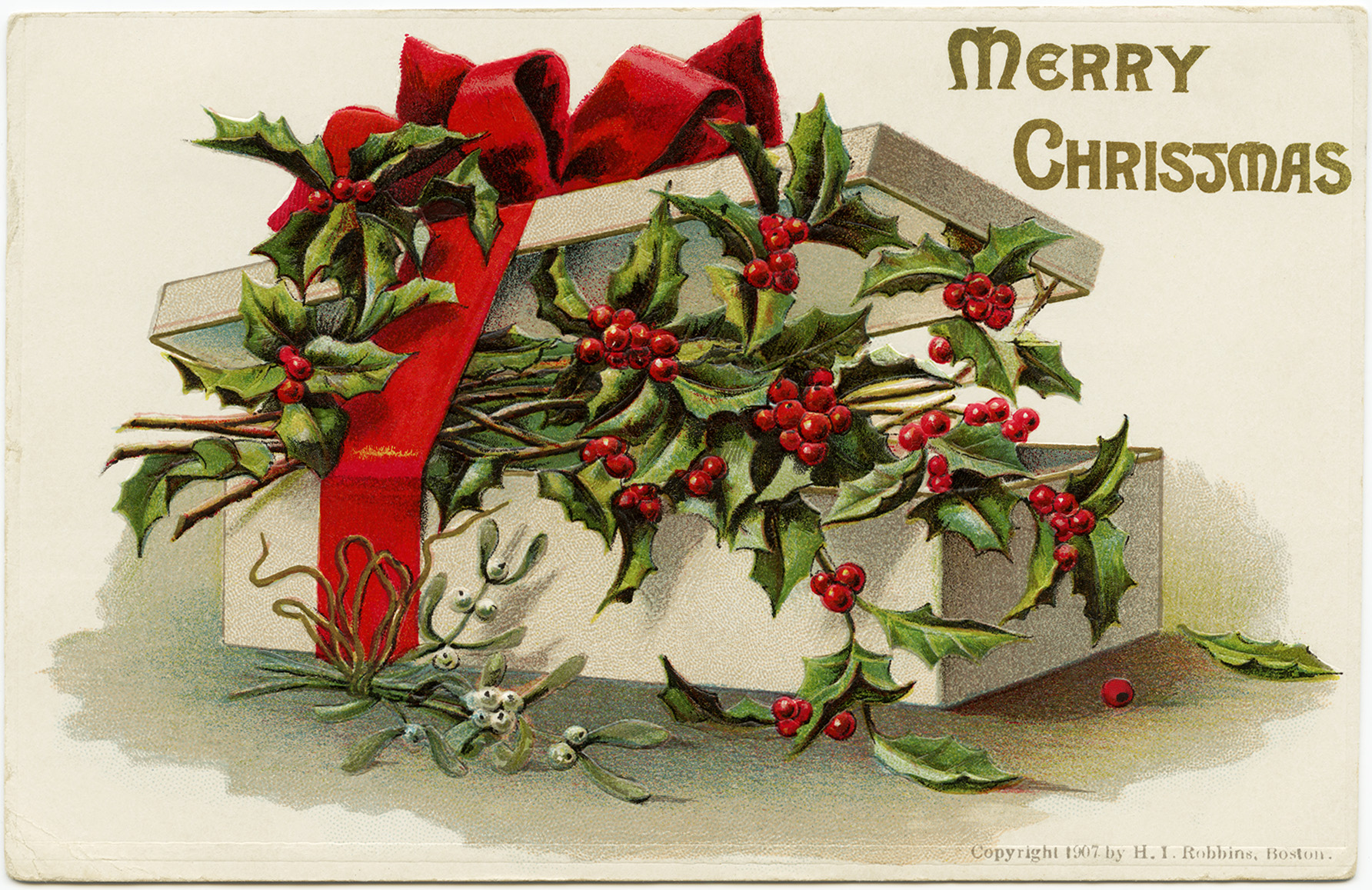 Vintage Christmas Postcard