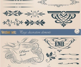 Vintage Embellishment Vector