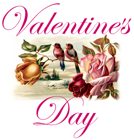 Vintage Valentine's Day Clip Art