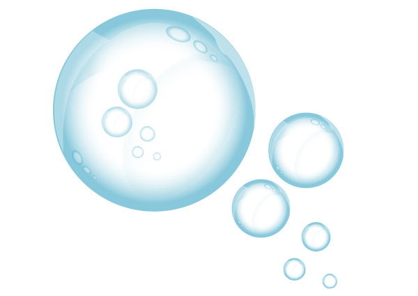 Water Bubbles Vector