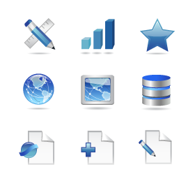 Web Design Services Icons