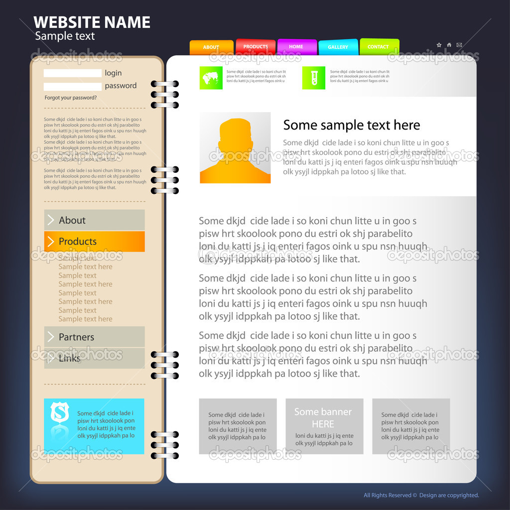 Web Site Design Template