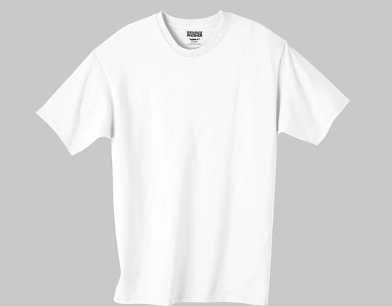 White T-Shirt PSD Template for Free