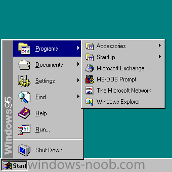 Windows 95 Start