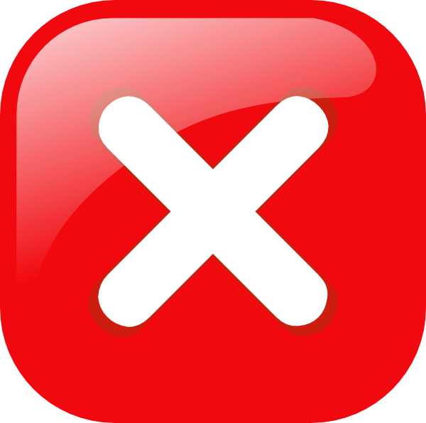 8 Error Icon Clip Art Free Images