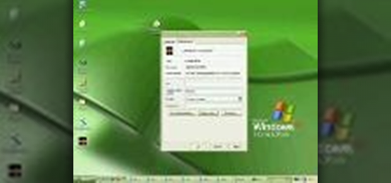 Windows XP Create Desktop Icon