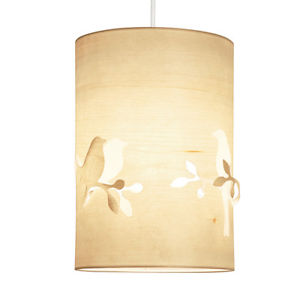 Wood Veneer Pendant Light Shade