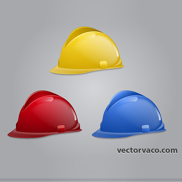 Construction Hat Vector Free