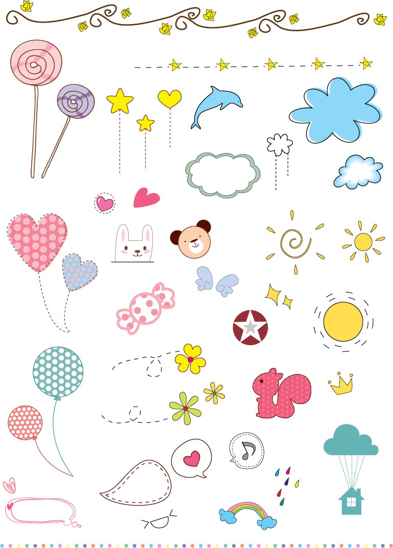 11 Cute Icon Vector Images