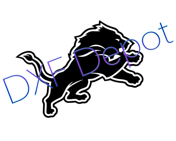 Detroit Lions Football Clip Art