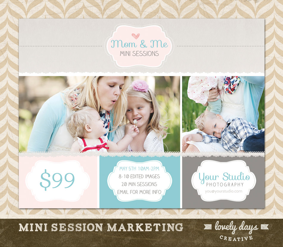 Free Mother's Day Mini Session Template