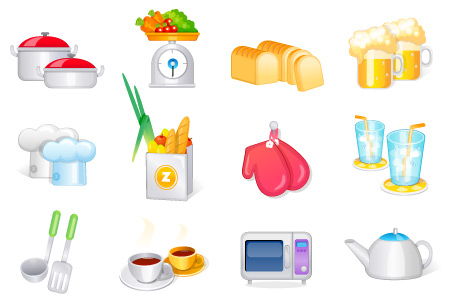 Free Vector Cooking Icons