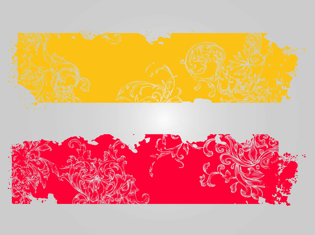 Grunge Banner Vector