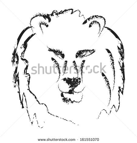 Lion Head Line Art Lion Head Line Art