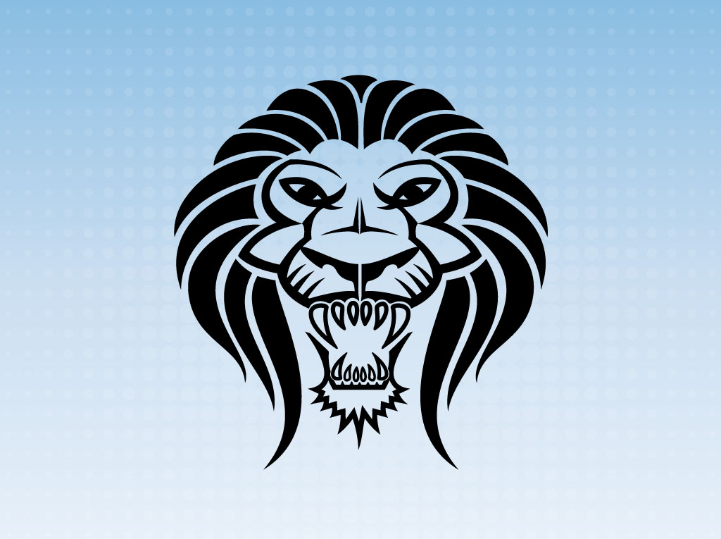 Lion Head Vector Lion Head Vector