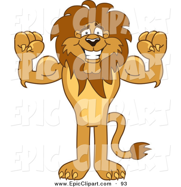 Lion Mascot Clip Art