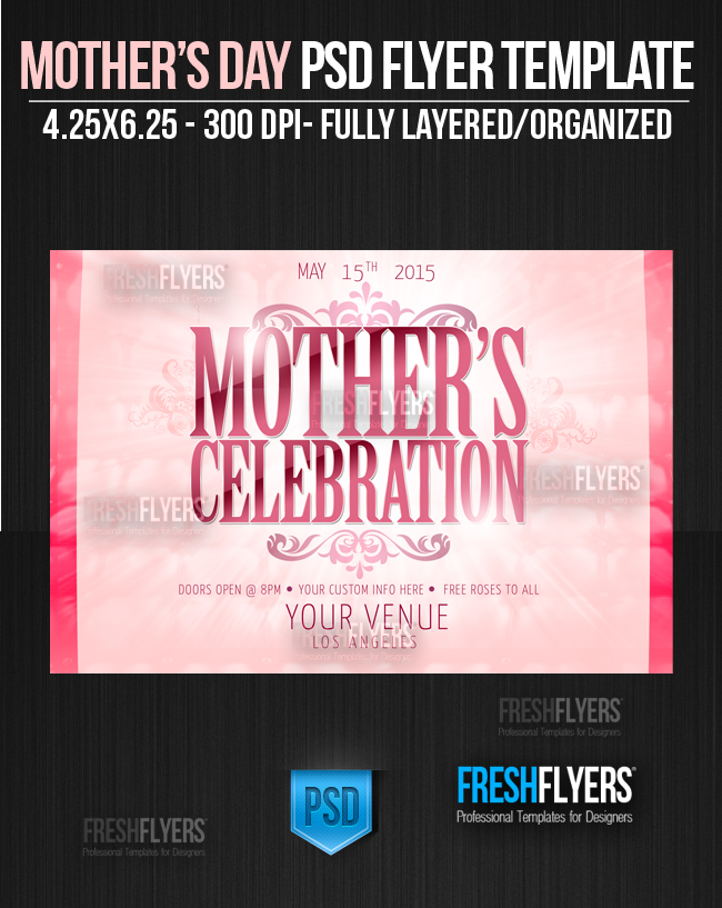 Mother's Day Flyer Template