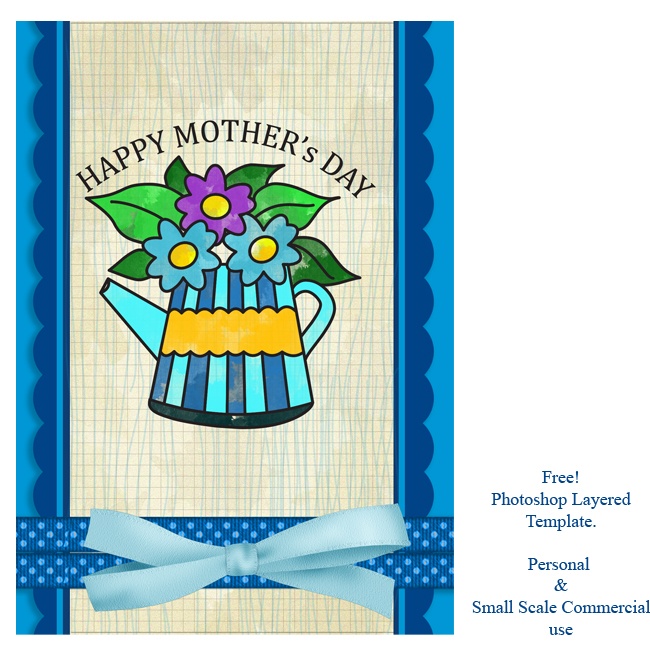 Mother's Day Photoshop Template