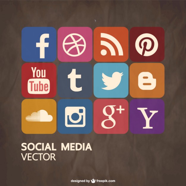 Social Media Icons Vector Free Download