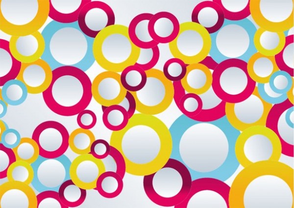 Abstract Circles Vector