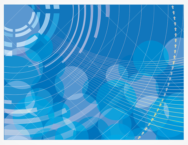 Blue Abstract Circle Vector Blue Abstract Circle Vector