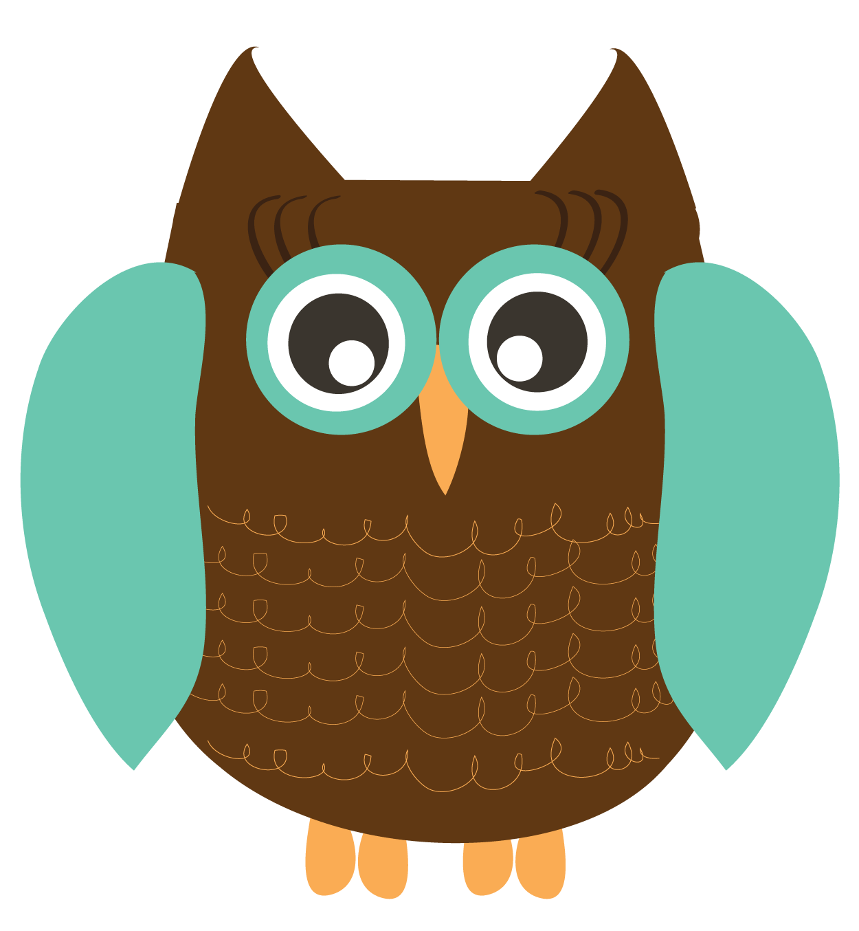 Brown Owl Clip Art
